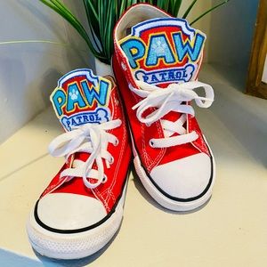 Paw Patrol Converse Hight top Shoes - Red